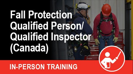 Fall Protection Qualified Person & Qualified Inspector COMBO (Canada)