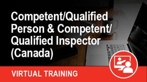 VIRTUAL Fall Protection Competent/Qualified Person & Inspector (Canada)