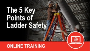The 5 Key Points of Ladder Safety (Online)